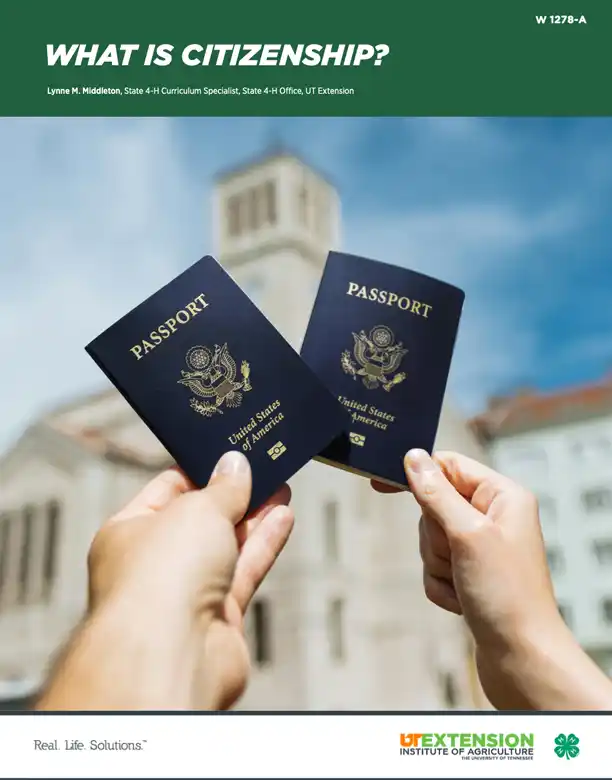 A cover image for Lesson 1 - What is Citizenship
