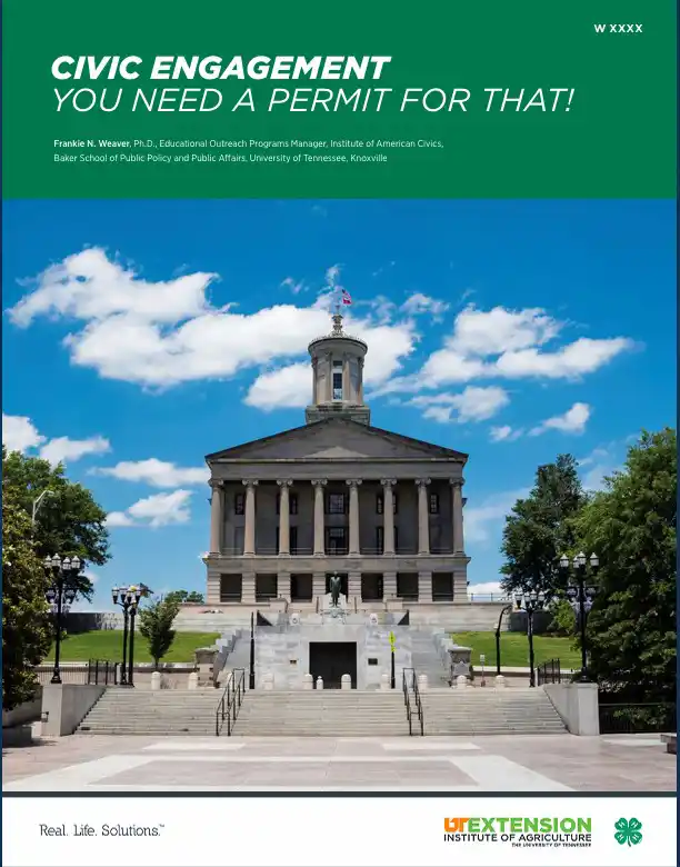 A cover image for Lesson 2 - Civic Engagement... You Need a Permit for That!