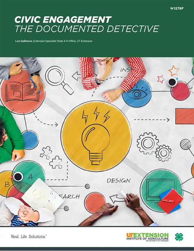 Cover of the 6th lesson of the 4-H educational resource